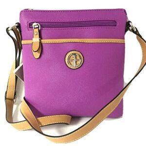 NWT Giani Bernini Saffiano North South Crossbody